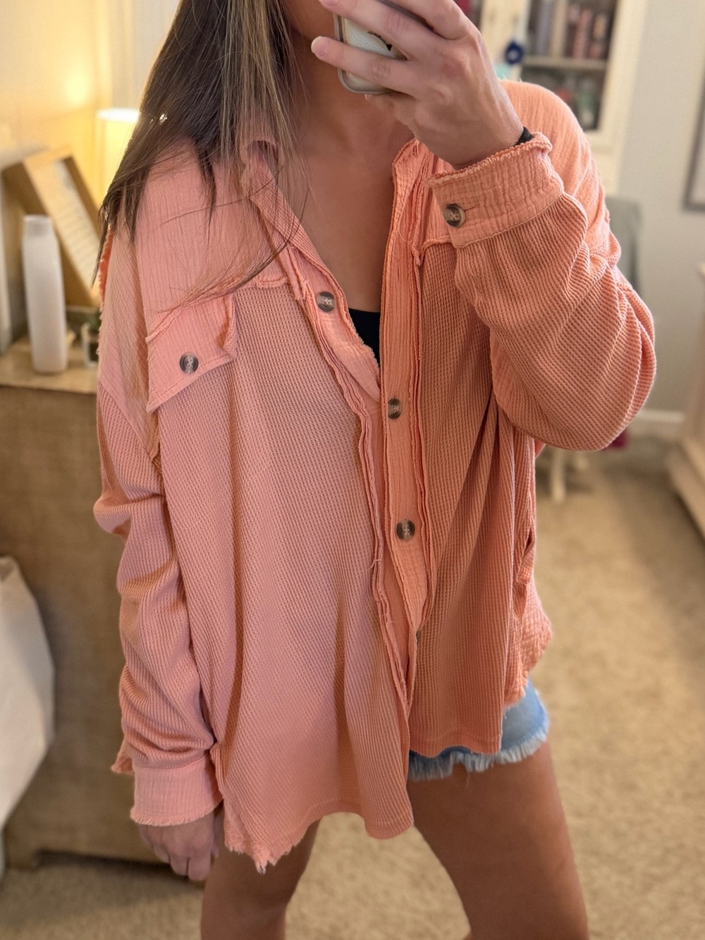 Shop Talulah Low Key Button Down Shacket